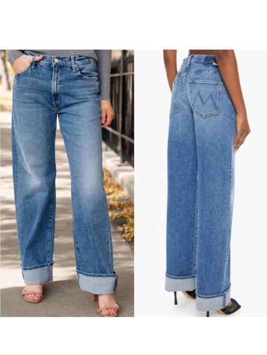 MOTHER Denim - Mother Superior The Dodger Skimp Cuff In Music Is The Medium Size 26 NWT